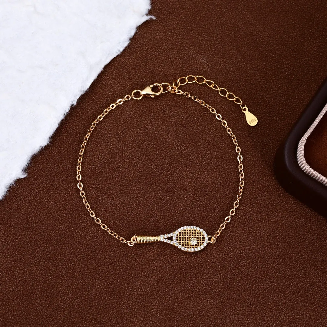 S925 silver grid tennis racket pendant necklace set with yellow diamond accent for women