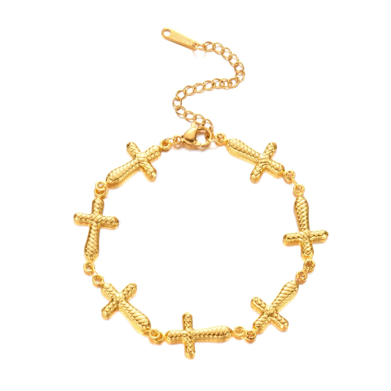 Minimalist stainless steel bracelet with heart-shaped butterfly motif on wrist