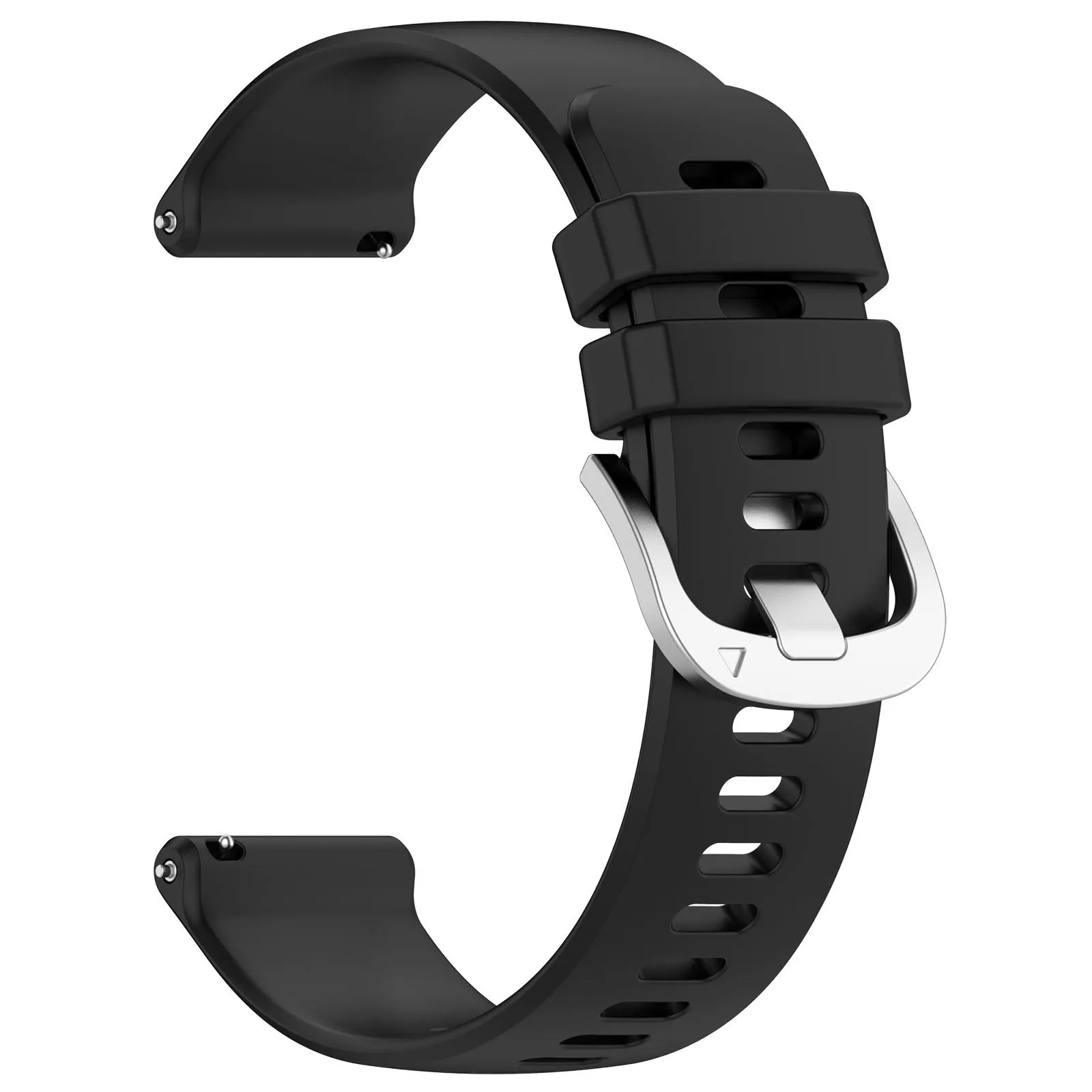 Sports-style silicone watch strap for Jiaming watches in multiple colours and widths.