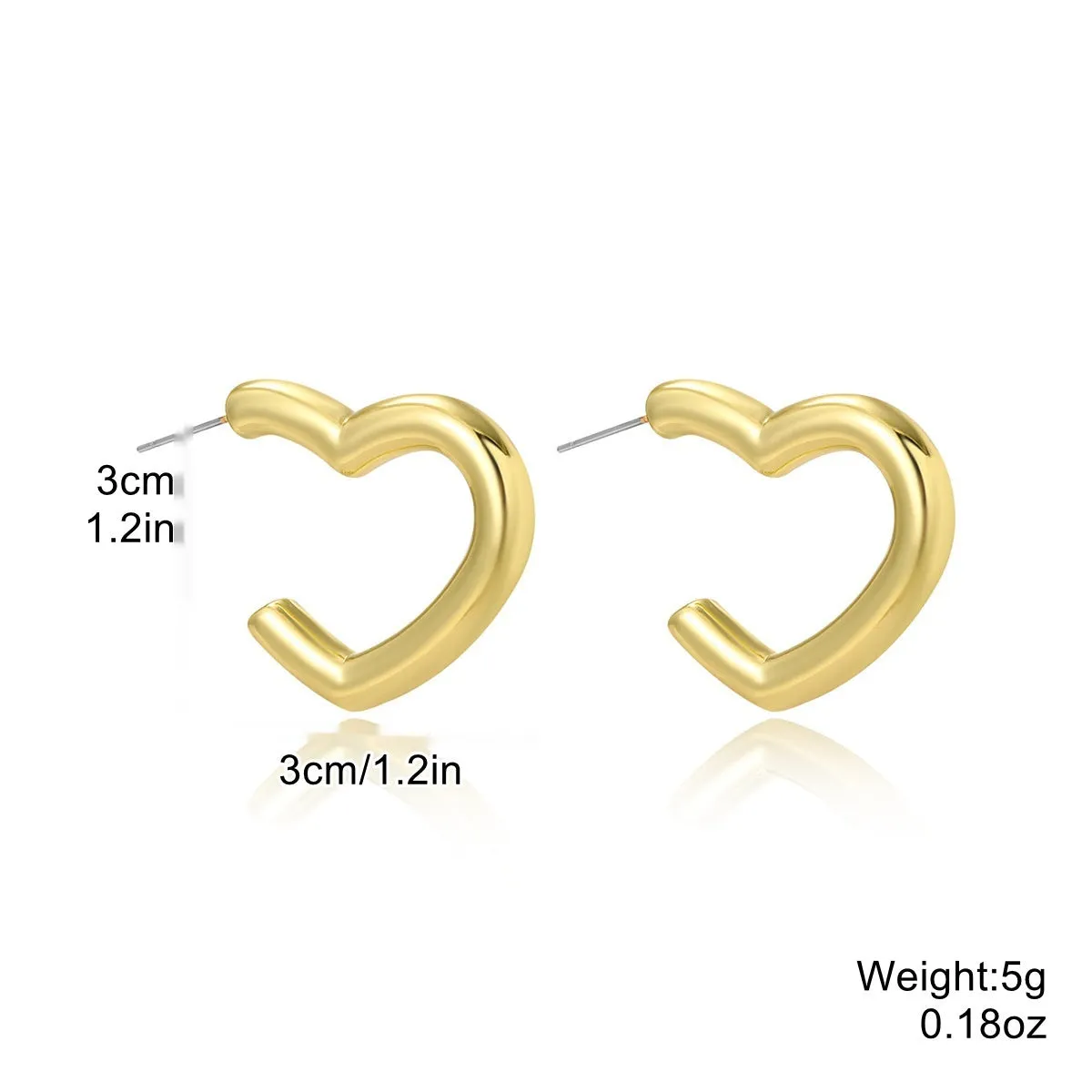 Acrylic water drop earrings with electroplated glossy finish, geometric simple design
