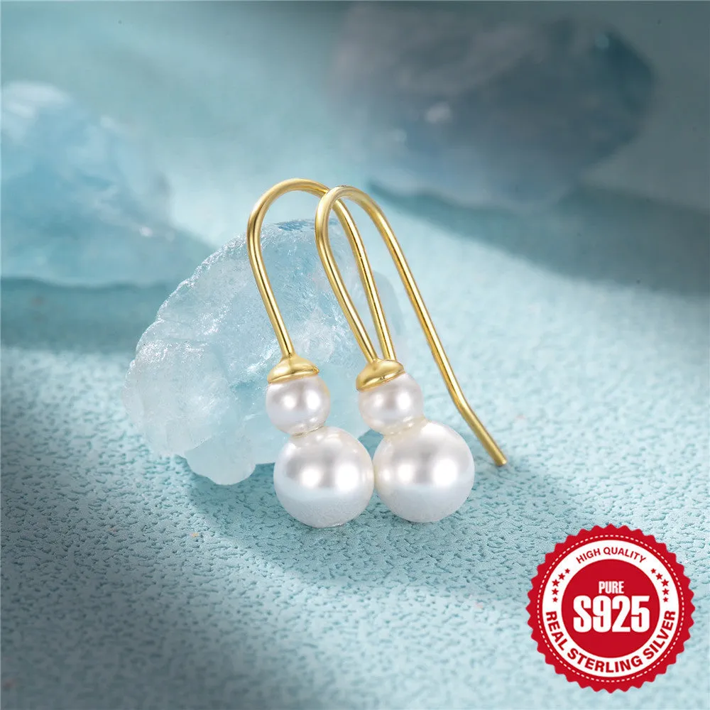 S925 sterling silver earrings with sunflower geometric design and golden-three diamonds colour
