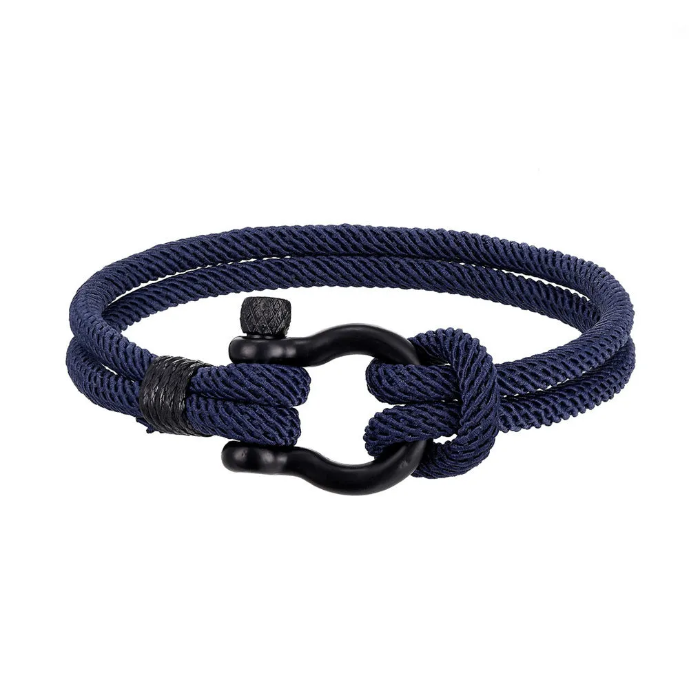 Milan rope bracelet geometric design for women in assorted colours on white background