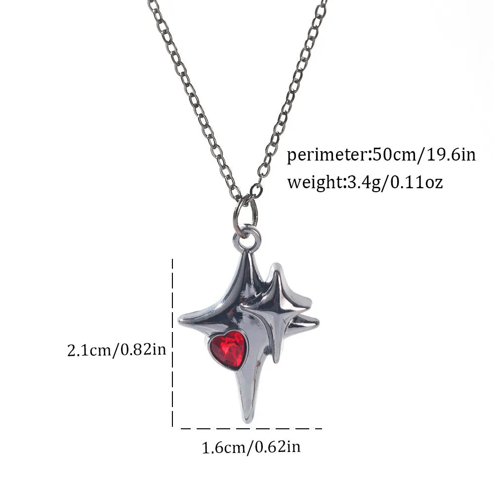 Gothic zinc alloy necklace with electroplated bat and spider pendant designs for Halloween.