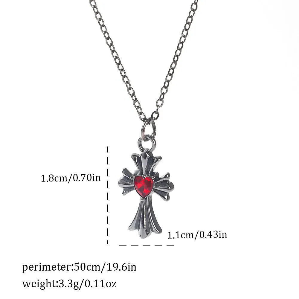 Gothic zinc alloy necklace with electroplated bat and spider pendant designs for Halloween.