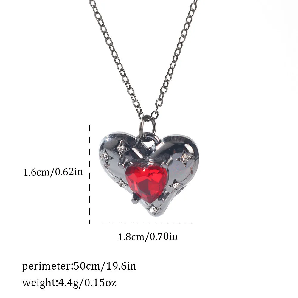 Gothic zinc alloy necklace with electroplated bat and spider pendant designs for Halloween.