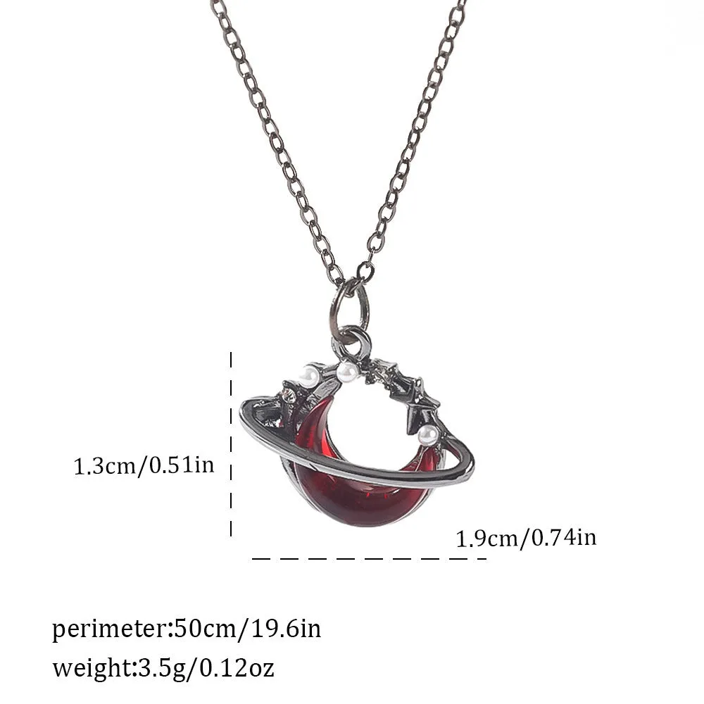 Gothic zinc alloy necklace with electroplated bat and spider pendant designs for Halloween.