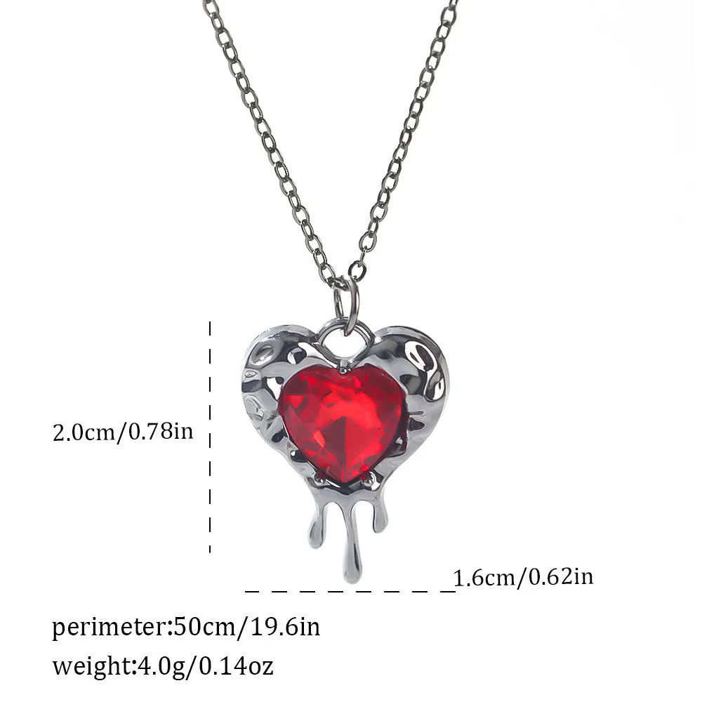 Gothic zinc alloy necklace with electroplated bat and spider pendant designs for Halloween.