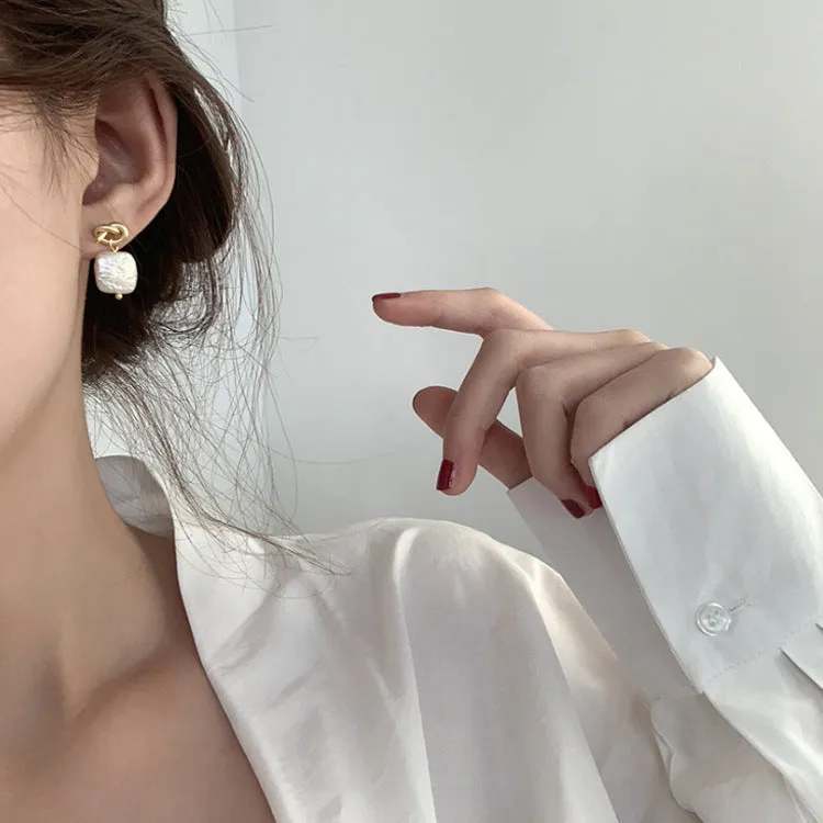 925 silver geometric electroplated earrings with picture colour finish, individually packed