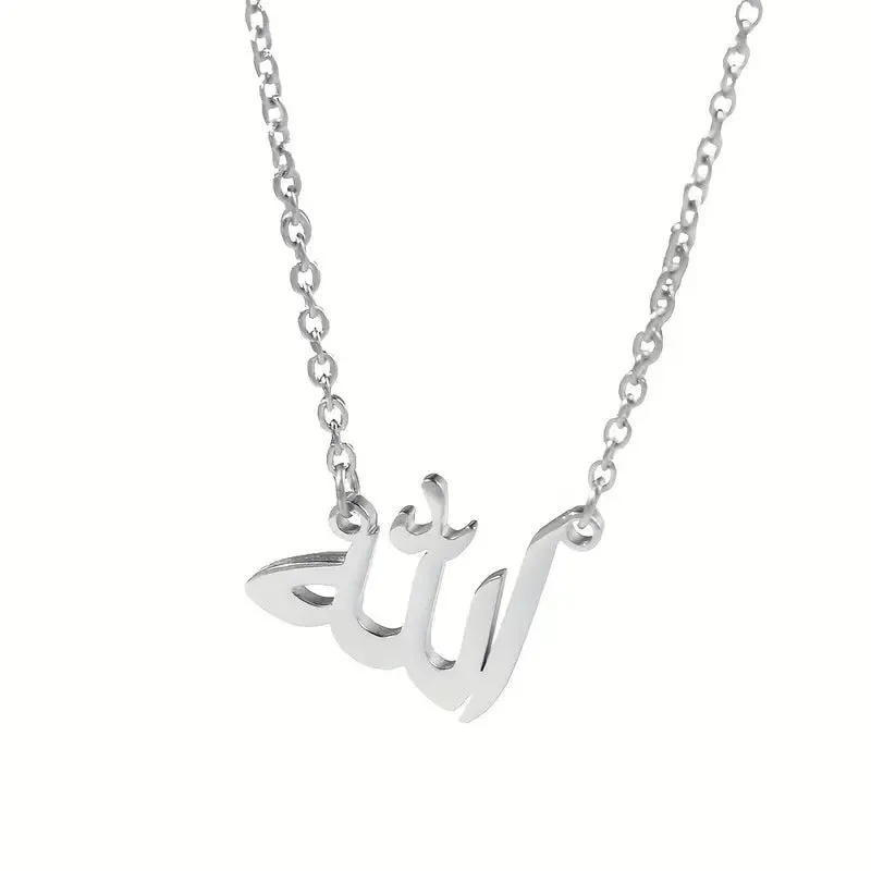 French style retro titanium steel necklace for women, simple electroplated chain in gold colour option