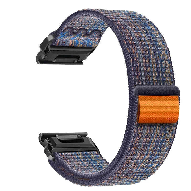 Men Velcro cloth quick release watchband in sporty style, multiple colours available