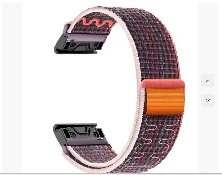 Men Velcro cloth quick release watchband in sporty style, multiple colours available