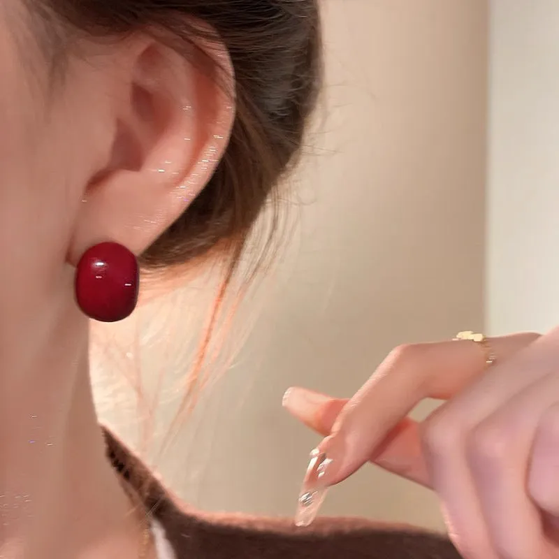 Women's retro alloy non-piercing mosquito repellent ear clip U-shaped design