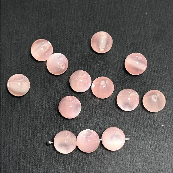 10mm resin cat eye round loose beads in assorted colours for jewellery making