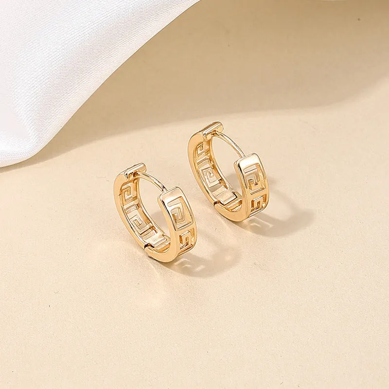 Copper earrings for women with bow and cherry shapes in gold, silver, and rose gold electroplated finishes