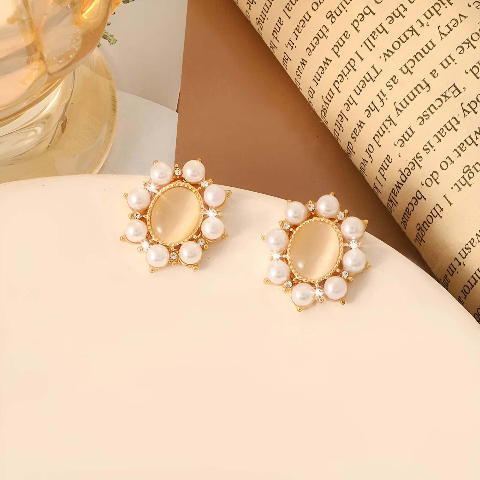 Alloy ZB-43 silver needle hoop earrings pair for Korean fashion, lightweight jewellery, silver finish