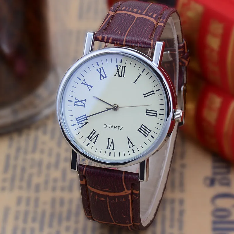 Fashion quartz watch bowl watch with 38mm dial, blue light glass mirror, and black strap