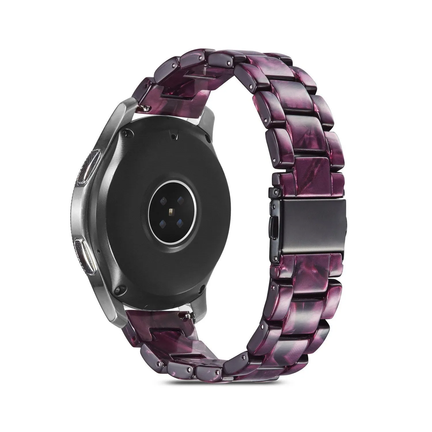 Universal resin watch strap for Apple Watch 22mm width 170mm length simple style multiple colour options