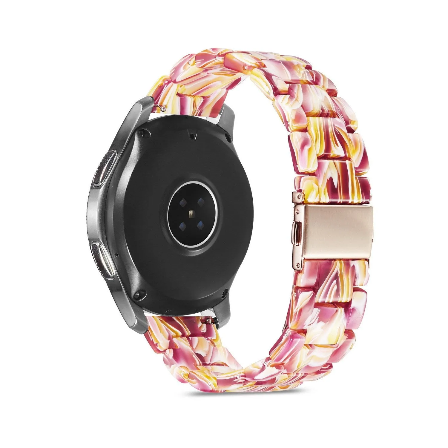 Universal resin watch strap for Apple Watch 22mm width 170mm length simple style multiple colour options