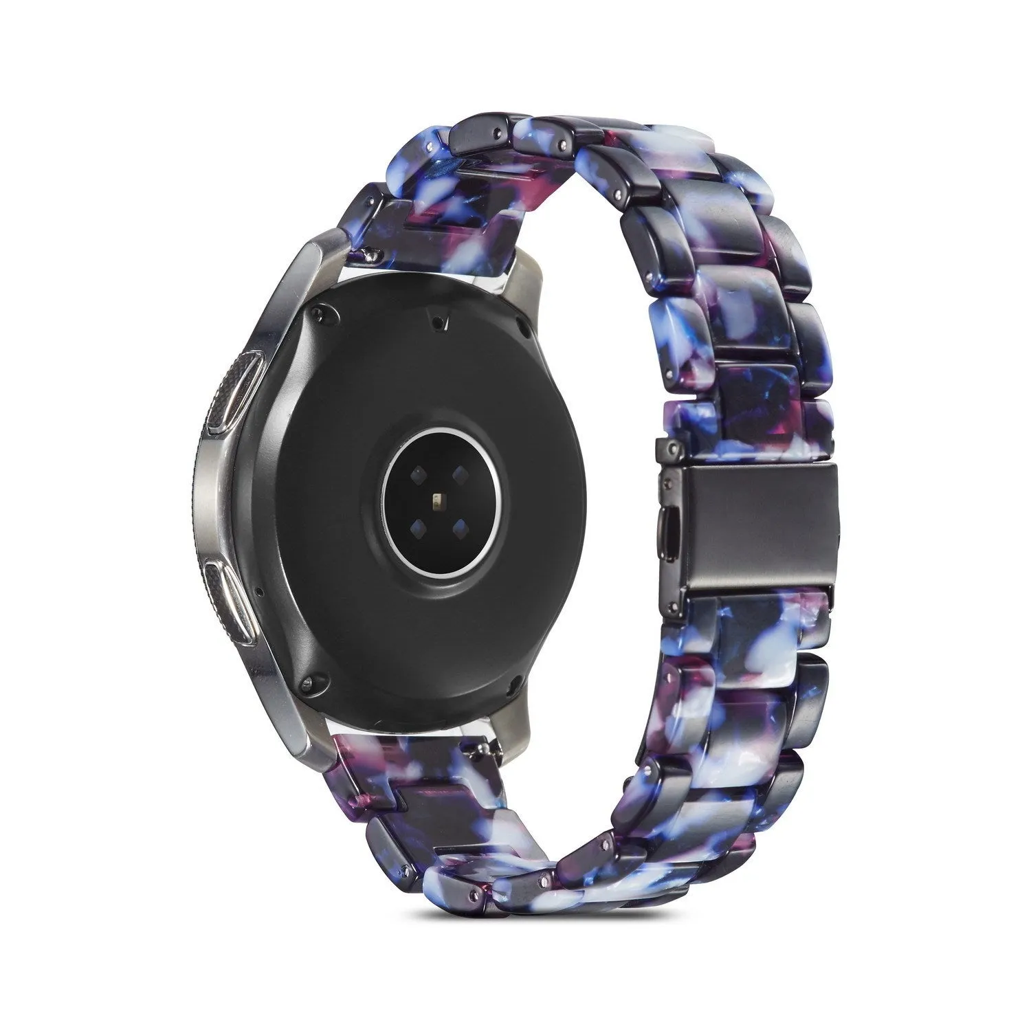 Universal resin watch strap for Apple Watch 22mm width 170mm length simple style multiple colour options