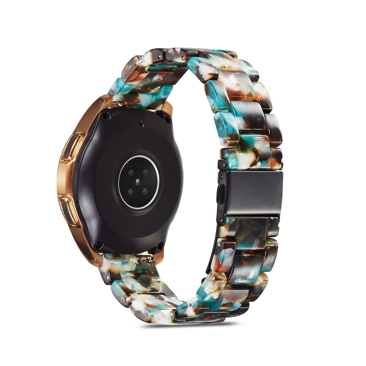 Universal resin watch strap for Apple Watch 22mm width 170mm length simple style multiple colour options