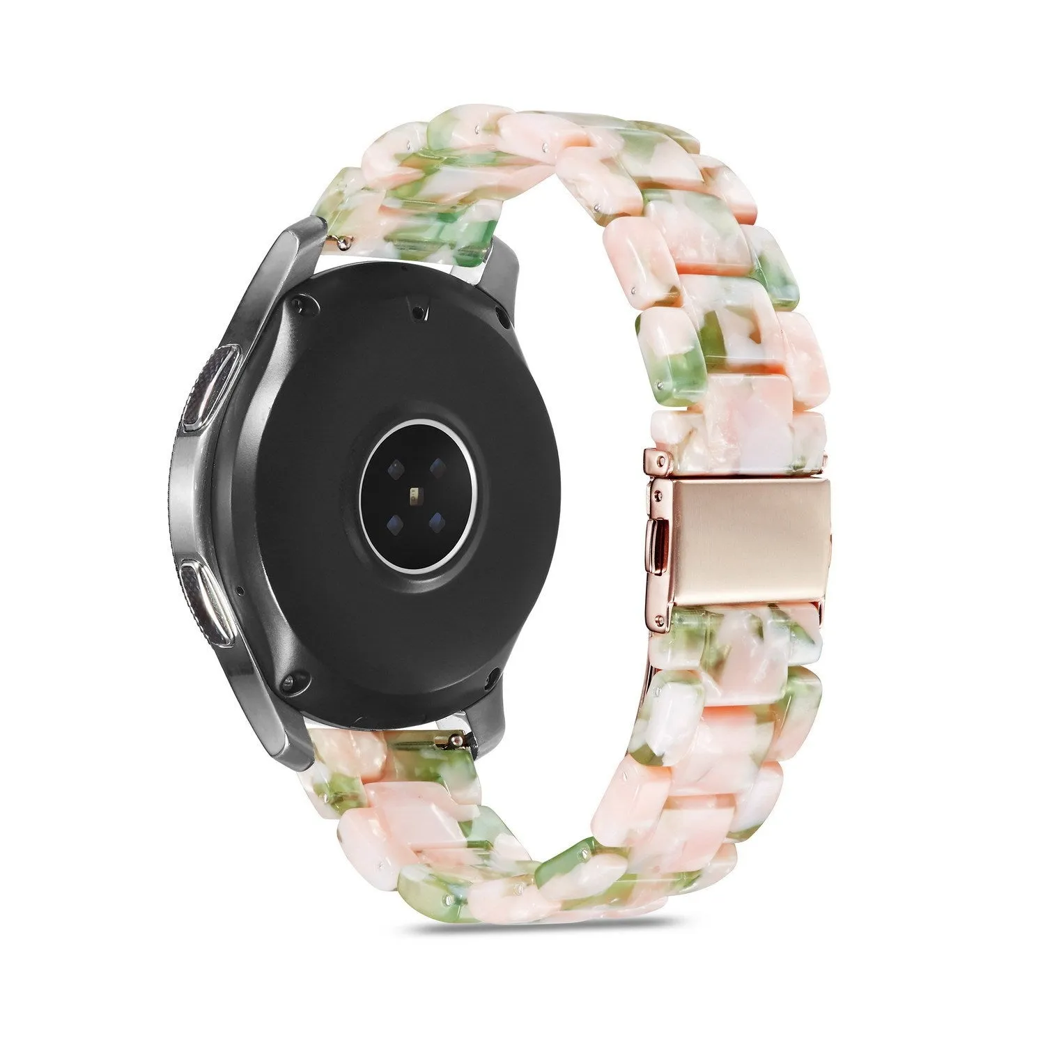 Universal resin watch strap for Apple Watch 22mm width 170mm length simple style multiple colour options