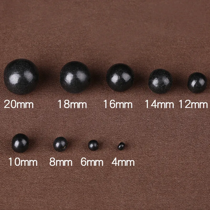 Loose wooden beads in red sandalwood and huanghuali in various sizes for DIY jewellery making