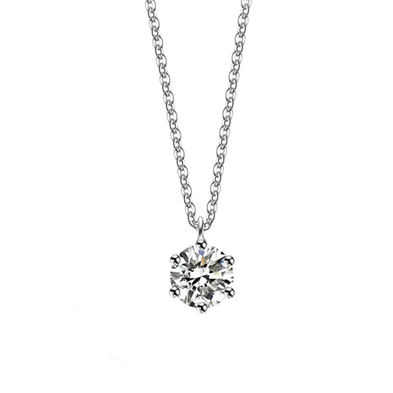 Women's copper pendant necklace with electroplated finish in copper white gold plated colour original design