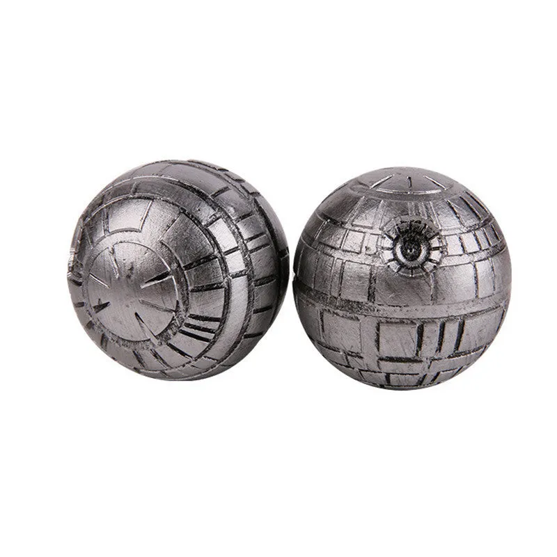 Three-layer 50mm zinc alloy and aluminium grinder in silver grey colour