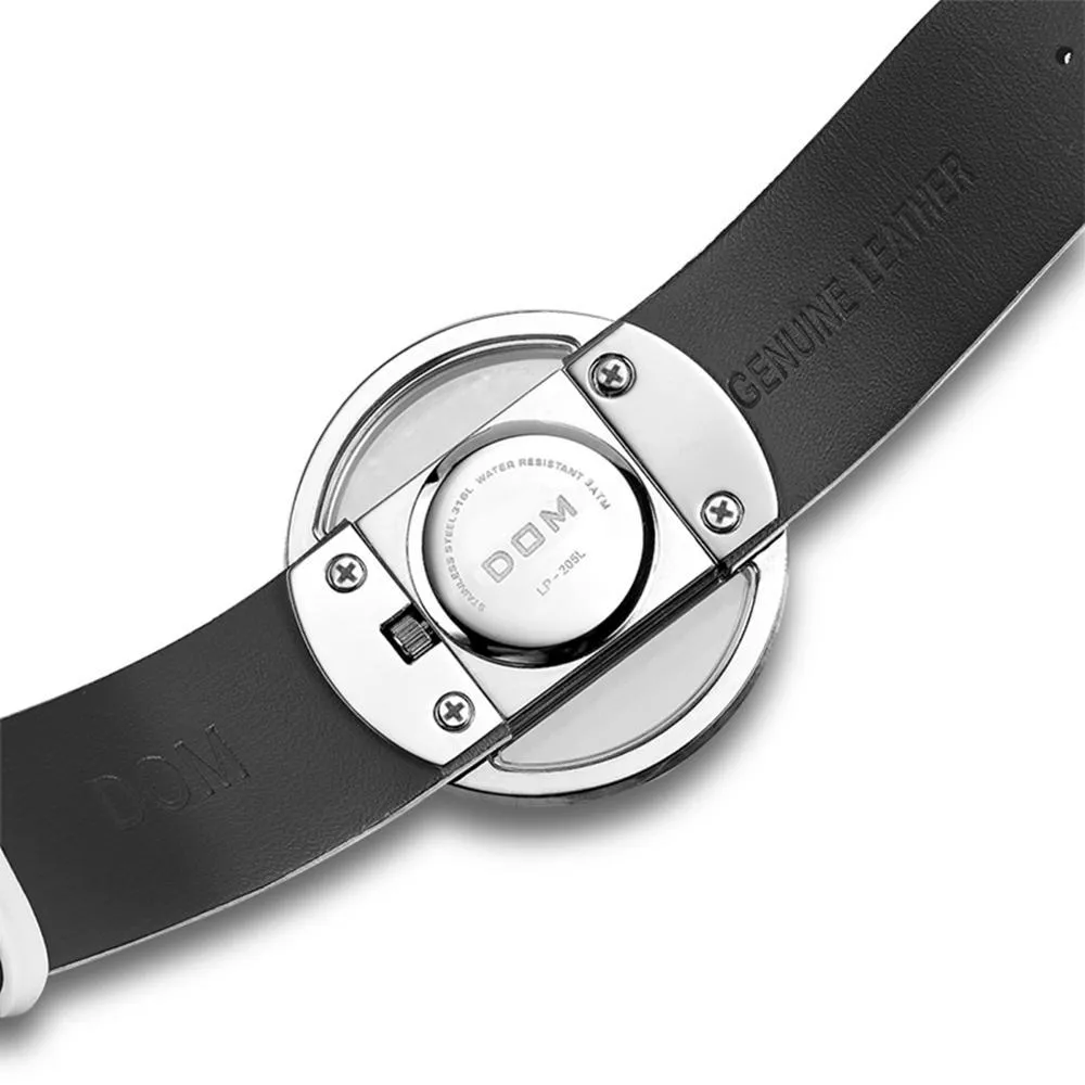 Women's graduation commemorative waterproof watch with quartz movement, mineral glass, and 42mm dial