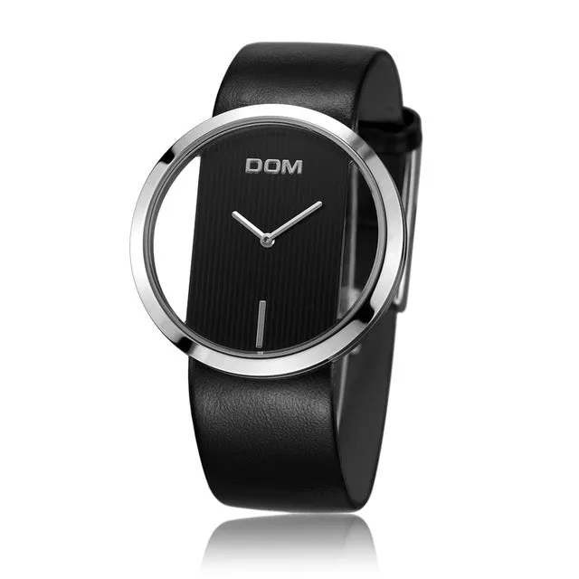 Women's graduation commemorative waterproof watch with quartz movement, mineral glass, and 42mm dial