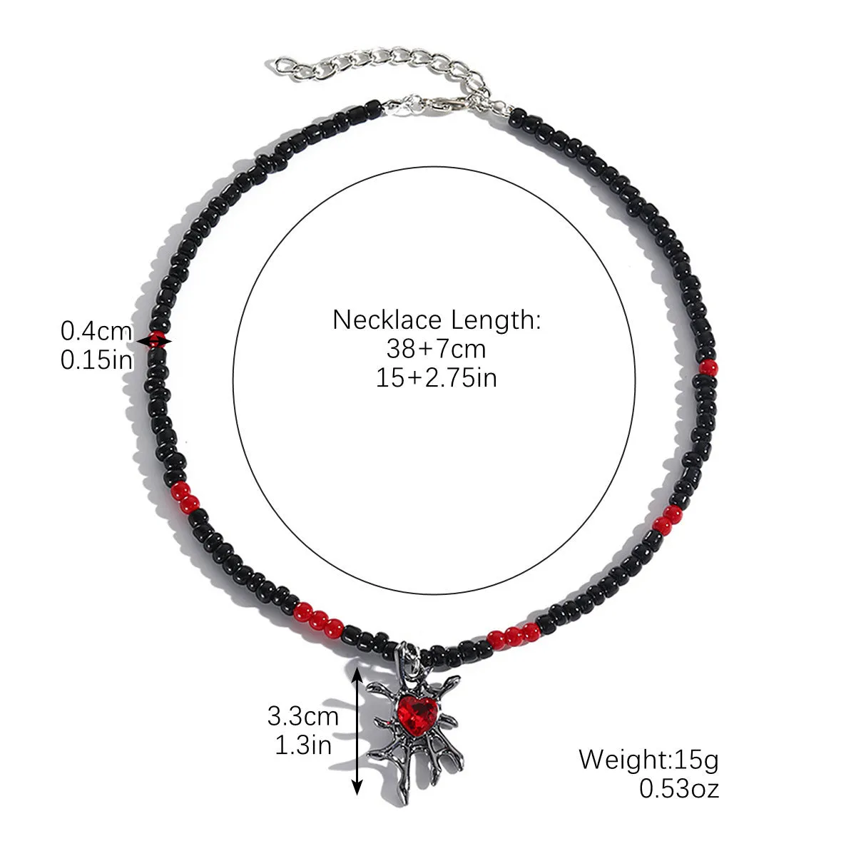 Halloween necklace with bat ghost skull pumpkin spider pendant, zinc alloy electroplated bamboo chain, multiple colour options