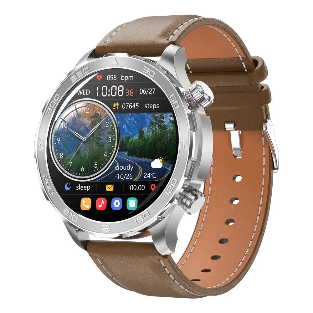 DK67 smart watch with TFT screen, black colour, showing step counting and heart rate monitoring features