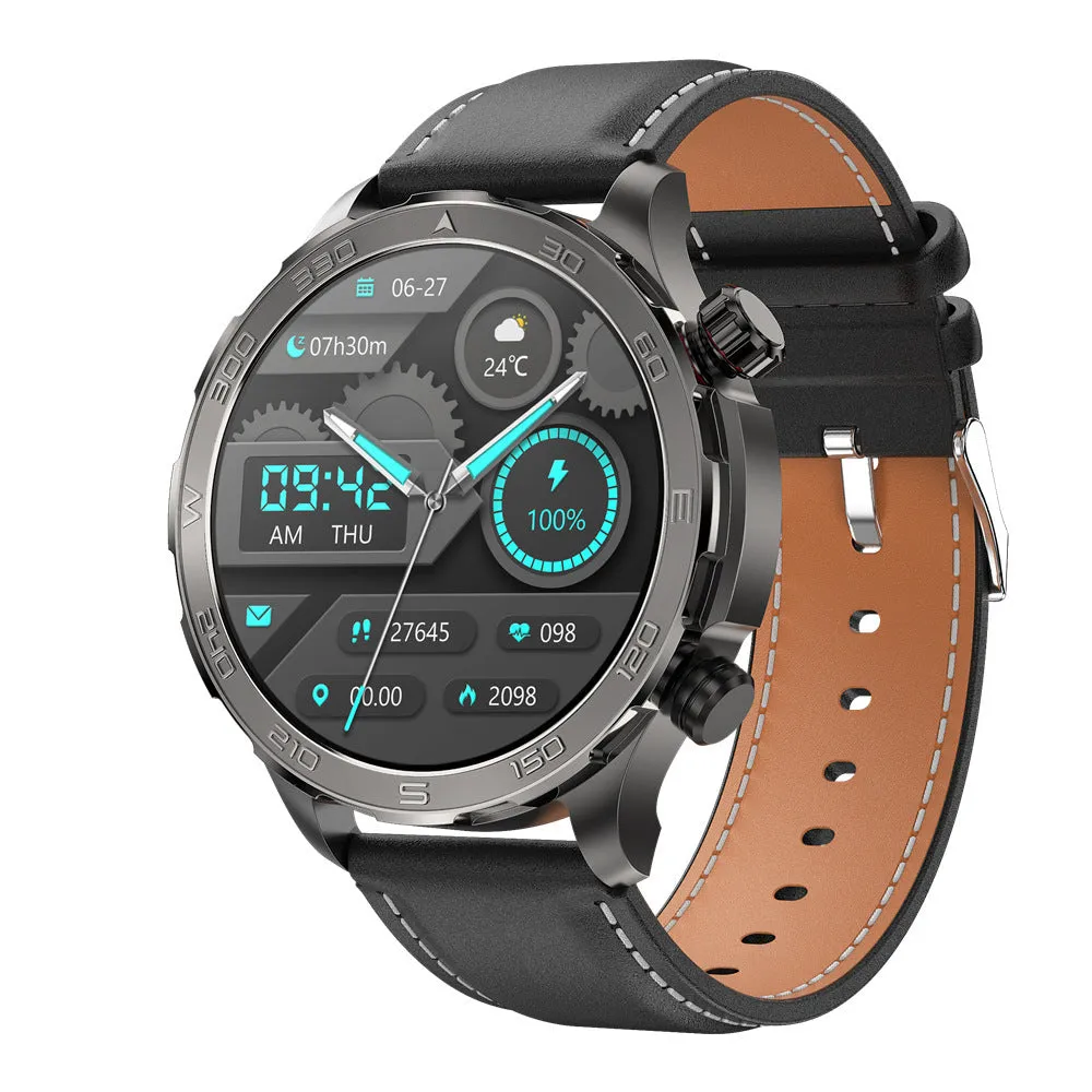DK67 smart watch with TFT screen, black colour, showing step counting and heart rate monitoring features