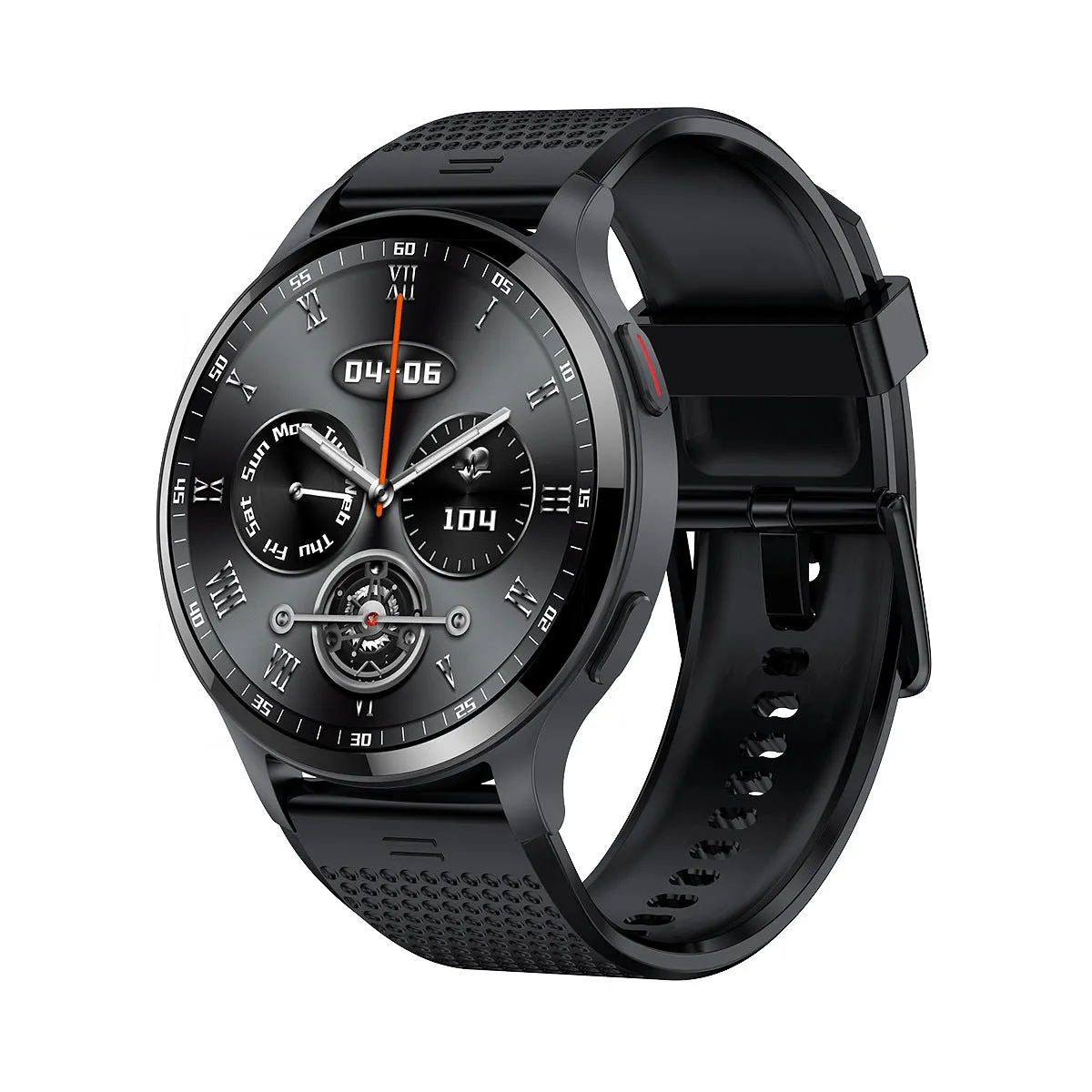 Gold smart watch for ladies with 1.45 inch IPS touch screen and Bluetooth calling feature