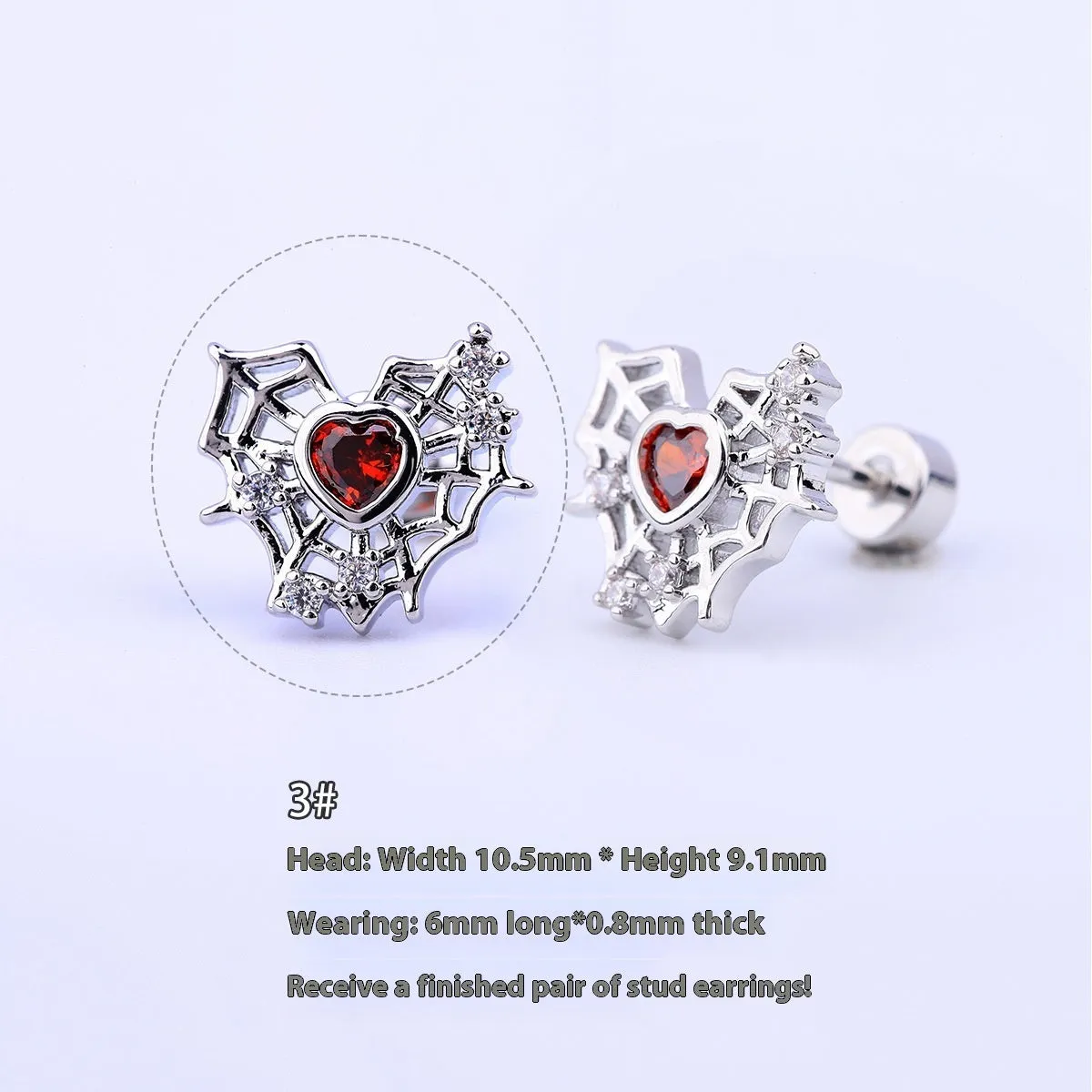 316L stainless steel Halloween drop earrings with real gold plating, skull and devil eye design, 6cm length, unisex