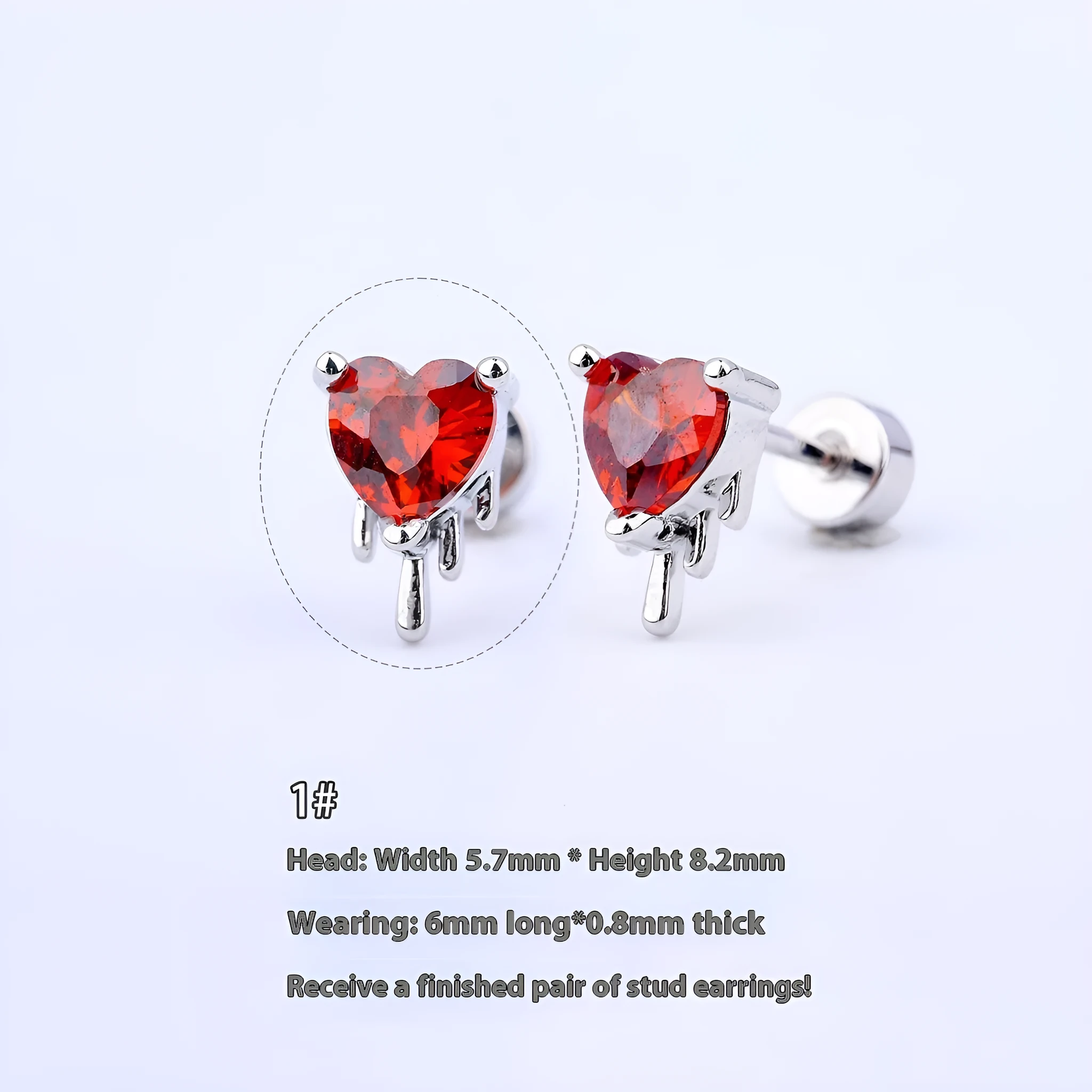 316L stainless steel Halloween drop earrings with real gold plating, skull and devil eye design, 6cm length, unisex