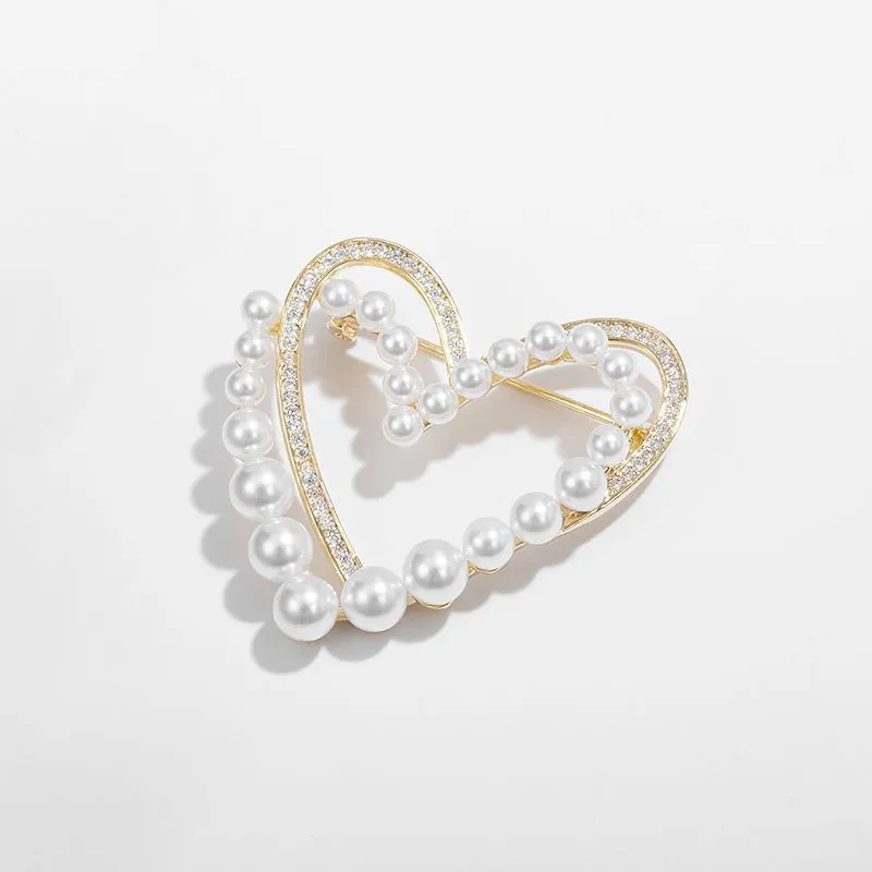 Alloy brooch in natural flower shape with electroplated finish, featuring adjustable and anti-exposure pin closure for women's coats and suits.