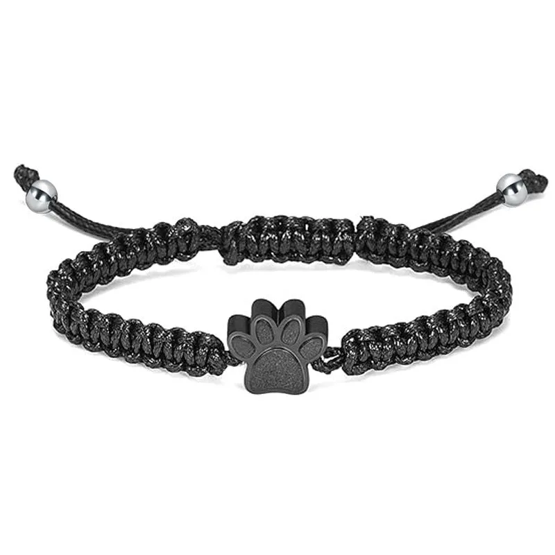 Titanium steel open memorial pet ashes bracelet in silver, geometric pattern with lightning and universe design