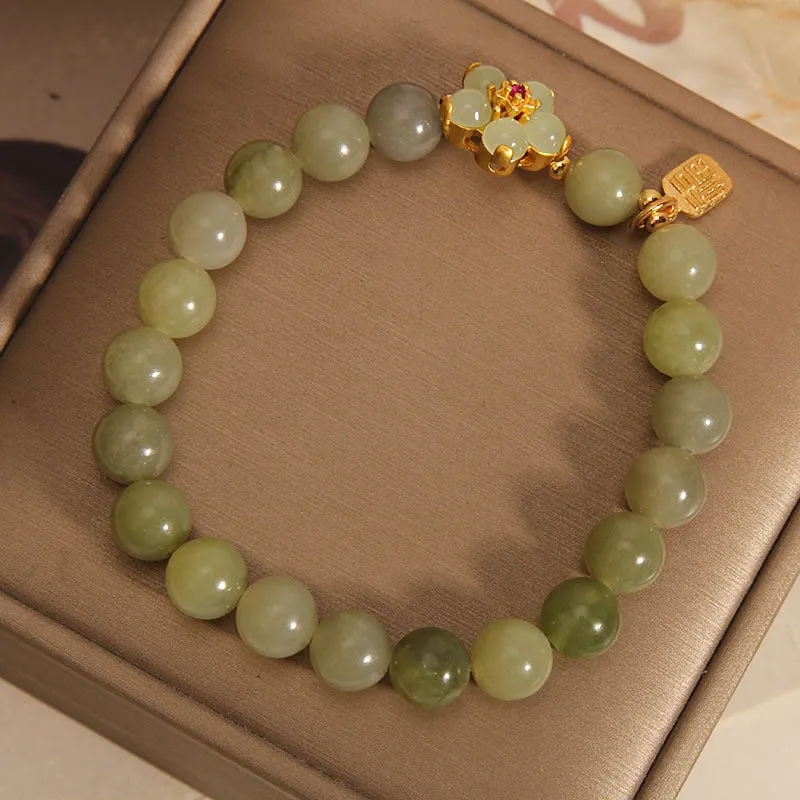 Women's gray jade coloured alloy casual bracelet fashion jewellery