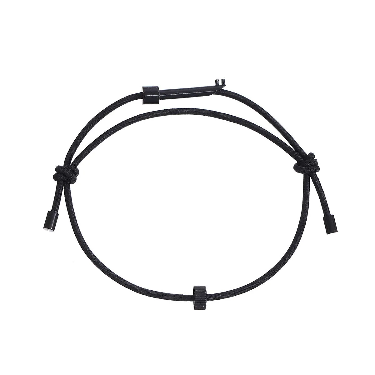 Tungsten carbide adjustable bracelet for emergency window breaking, unisex geometric style, available in multiple colours