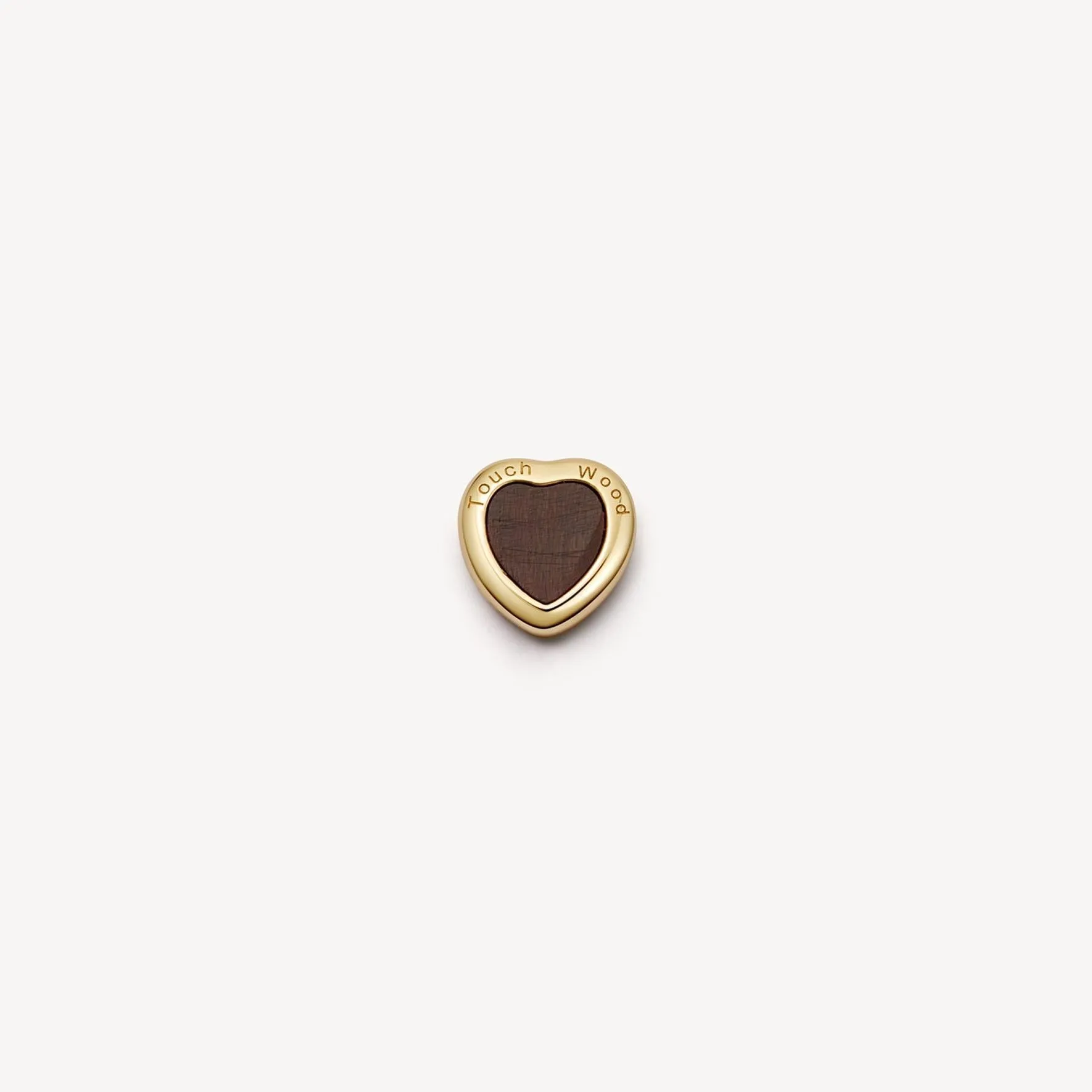 Small pendant necklace for women with heart-shaped mixed gem inlay on copper chain