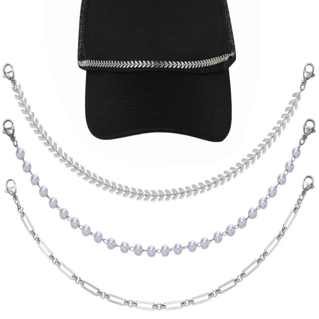 Turquoise pearl Cuban fishbone chain on alloy with electroplated finish in European American style