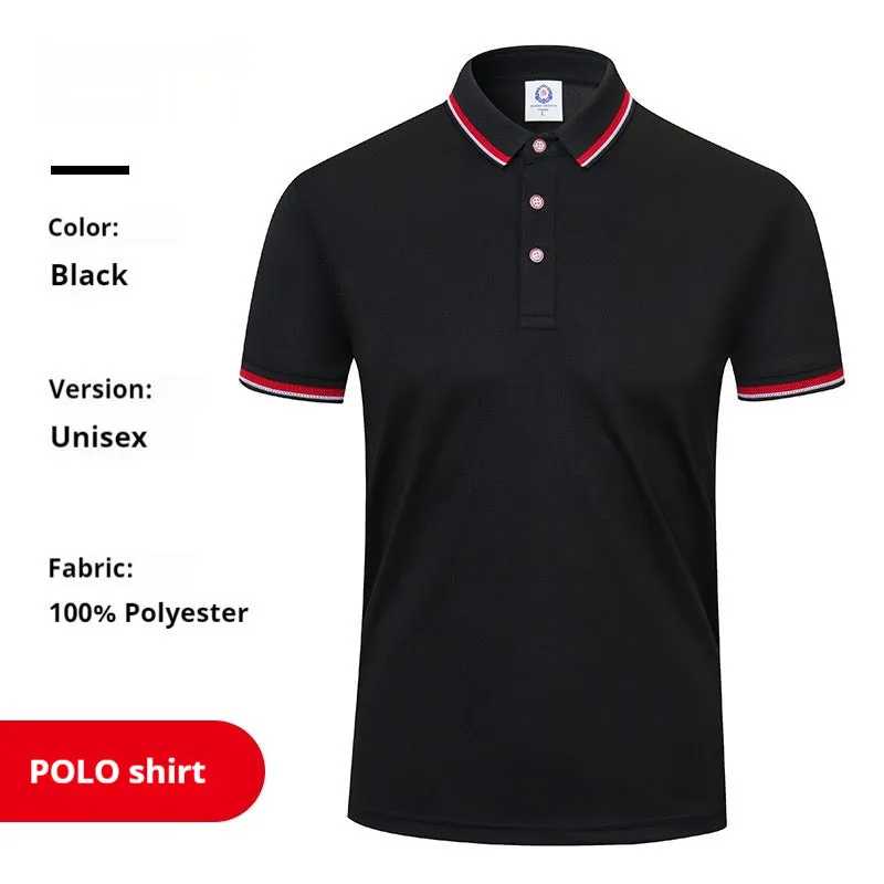 Summer waiter workwear top in cotton blend polyester, available in eight colours, front view on model