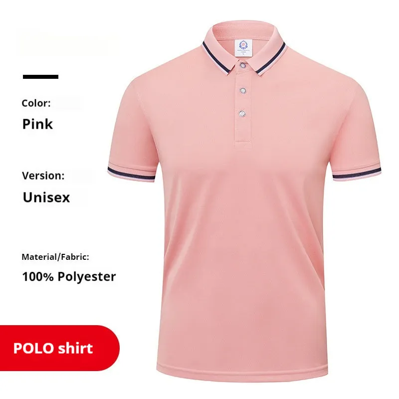 Summer waiter workwear top in cotton blend polyester, available in eight colours, front view on model