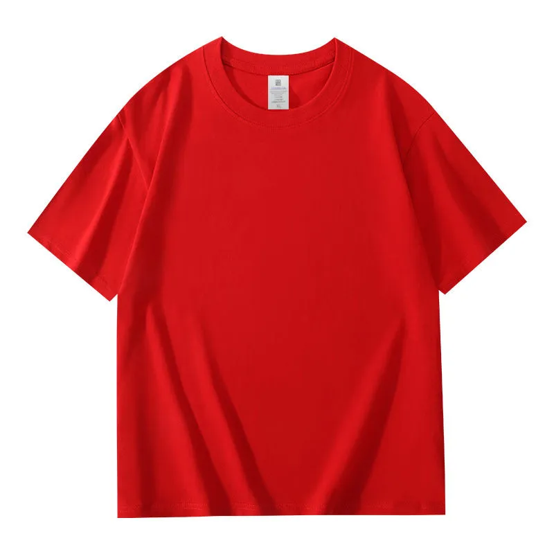 Team promotion work shirt in 200g pure cotton, available in multiple colours, straight fit, sizes S-5XL
