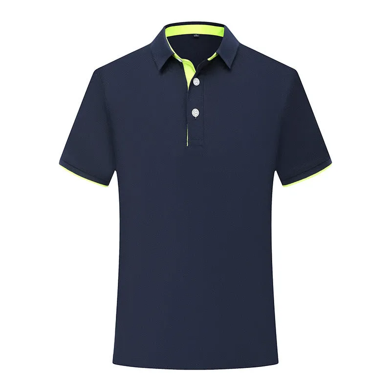 Solid colour polyester fruit waiter T-shirt pullover for men and women in white