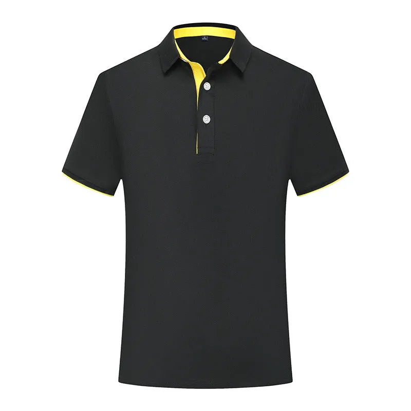 Solid colour polyester fruit waiter T-shirt pullover for men and women in white
