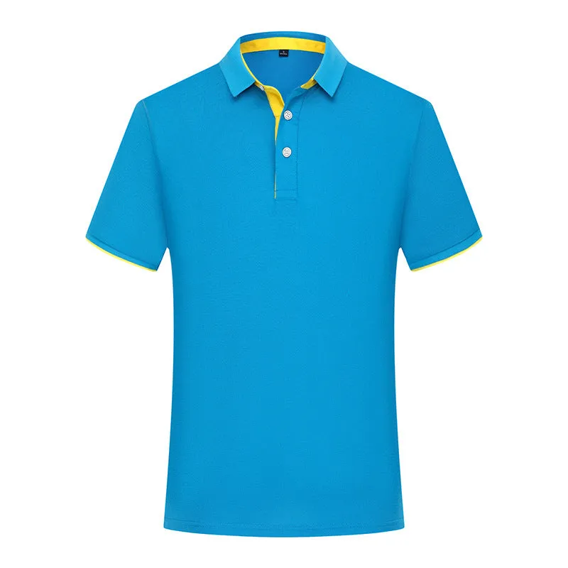 Solid colour polyester fruit waiter T-shirt pullover for men and women in white
