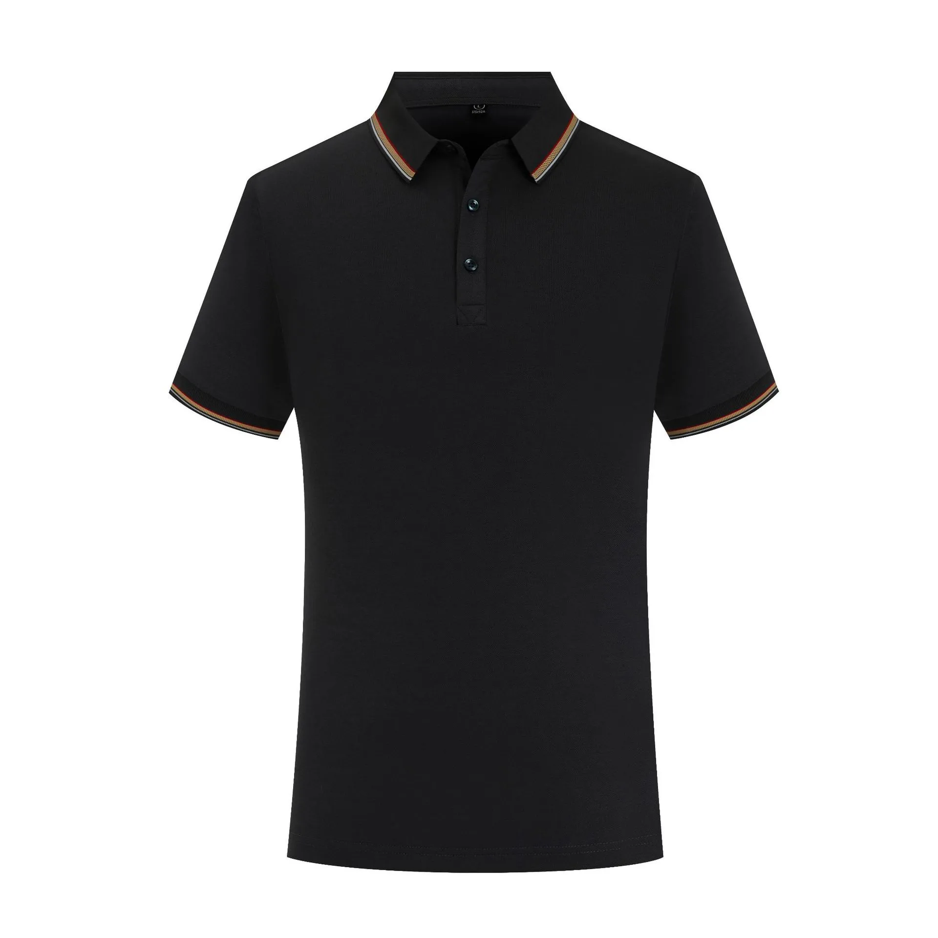 Summer Ice Silk Overalls Polo Shirt in pearl cotton with short sleeves, multiple colour options, regular fit