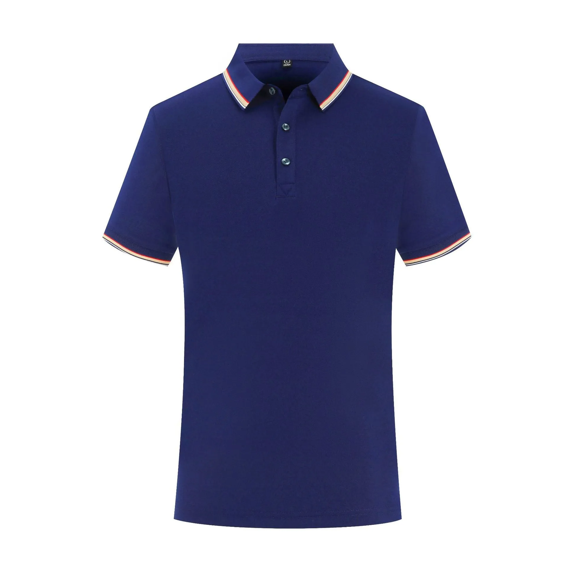 Summer Ice Silk Overalls Polo Shirt in pearl cotton with short sleeves, multiple colour options, regular fit